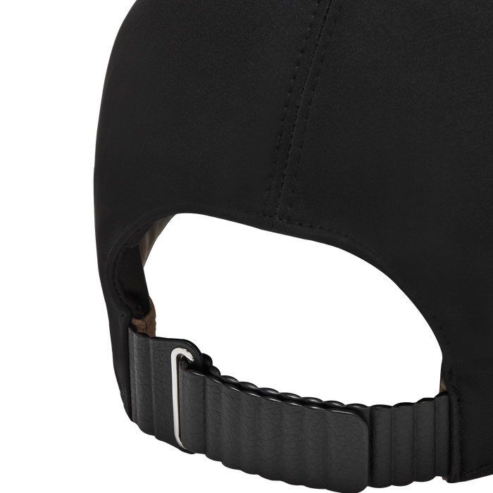 Gild Luxury Baseball Cap Black, Back Side View