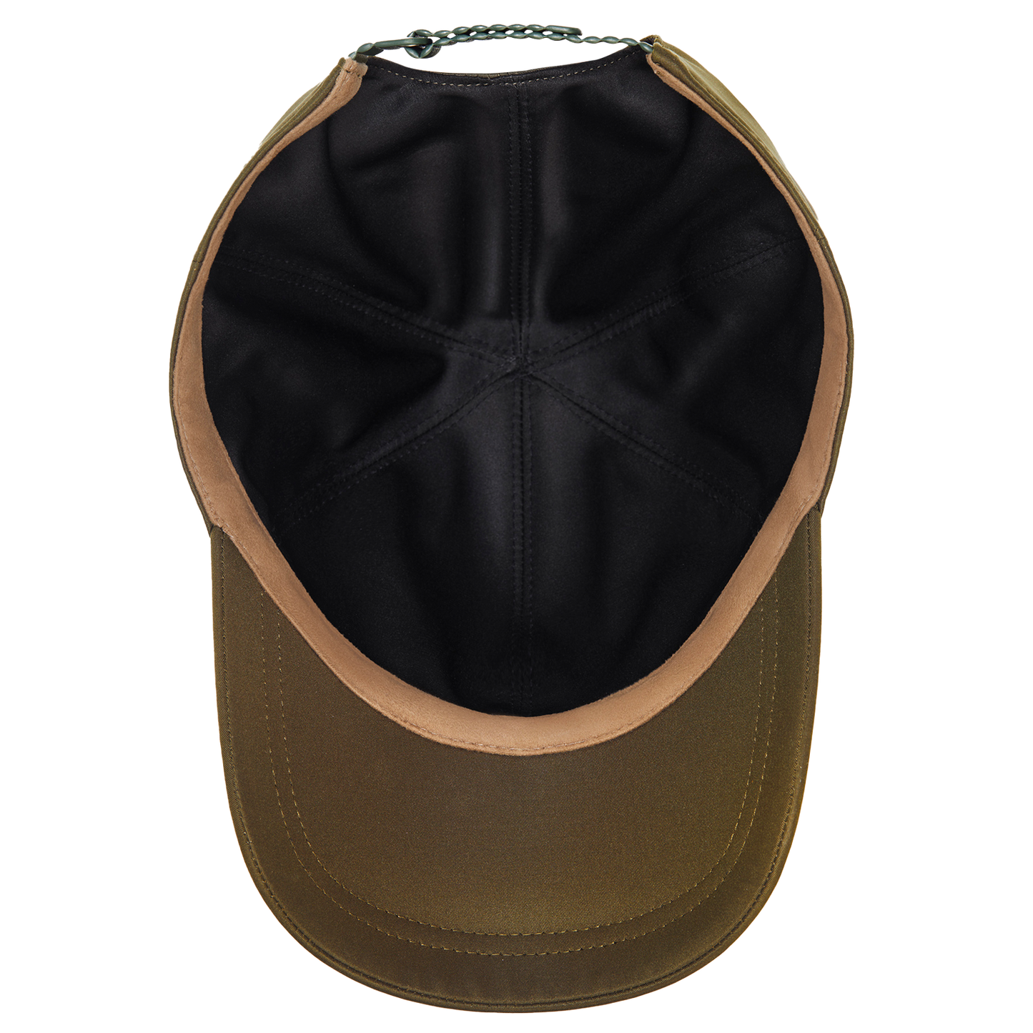 Gild Luxury Baseball Cap Green, Inside View
