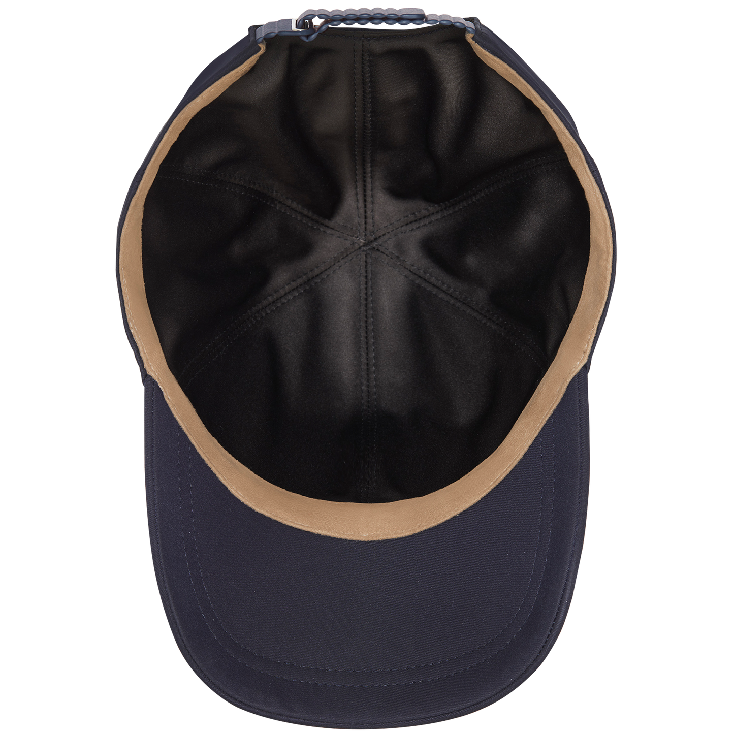 Gild Luxury Baseball Cap Navy, Inside View
