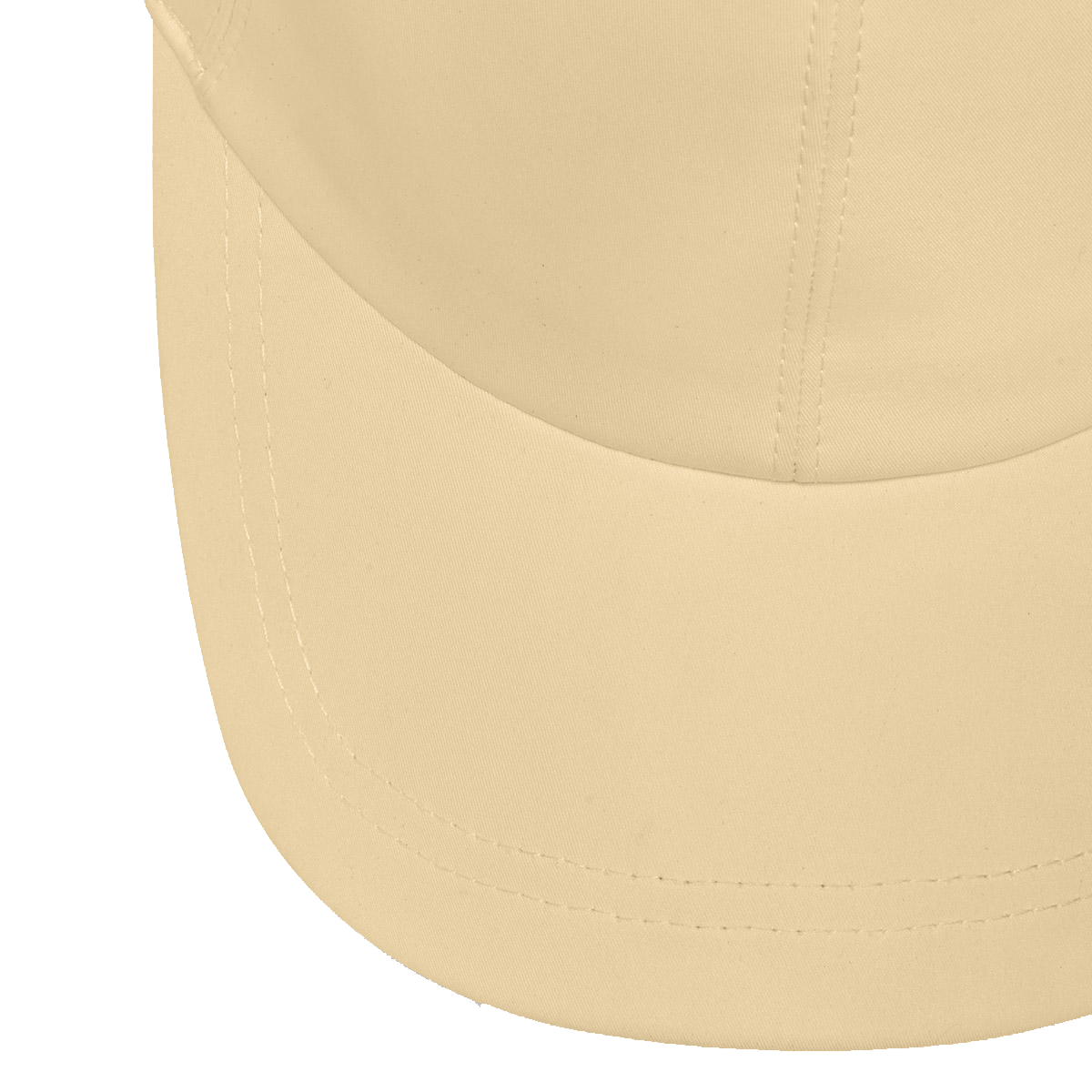 Gild Luxury Baseball Cap Tan, Top Bill View