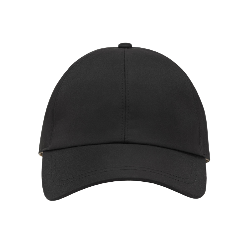Gild Luxury Baseball Cap Black, Front View